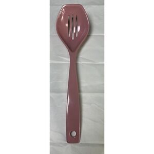 Vintage Hoan Pink Slotted Spoon Made In Taiwan  Kitchen Utensil EUC